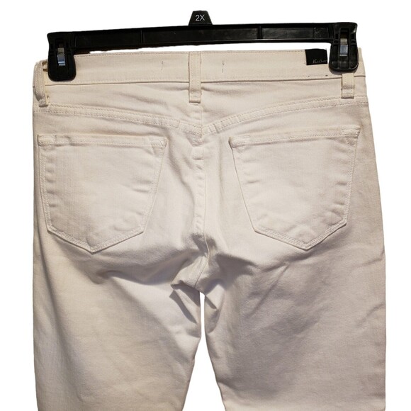 KanCan Jeans Women 26 White Estilo BkE1013R Denim Stretch Pants - Picture 4 of 7